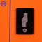 橙色五层有孔工具柜